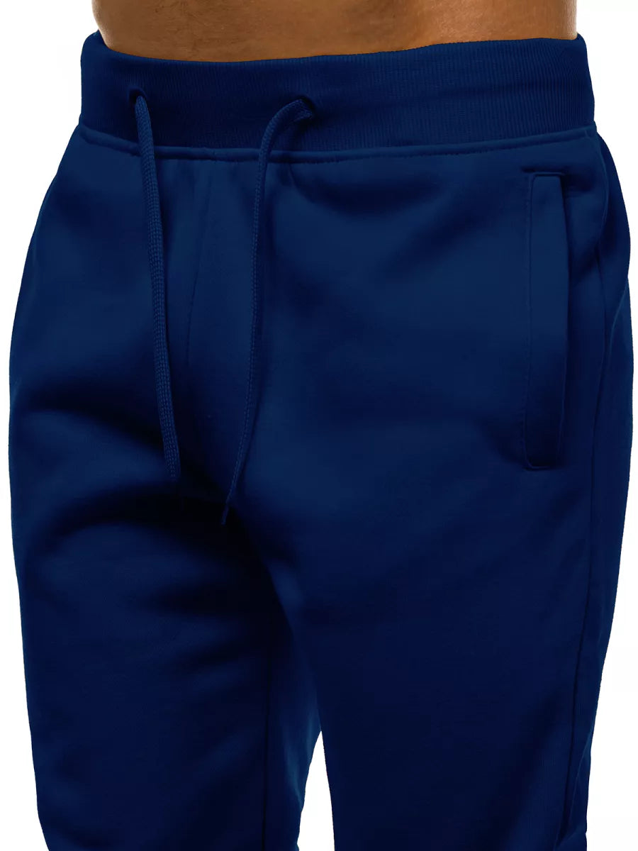 Dark blue men's casual pants Sergo