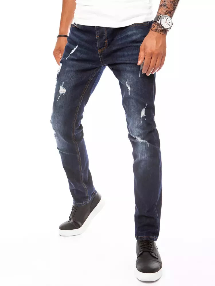 Dark blue jeans for men Lelor