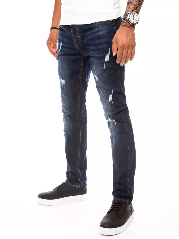 Dark blue jeans for men Lelor