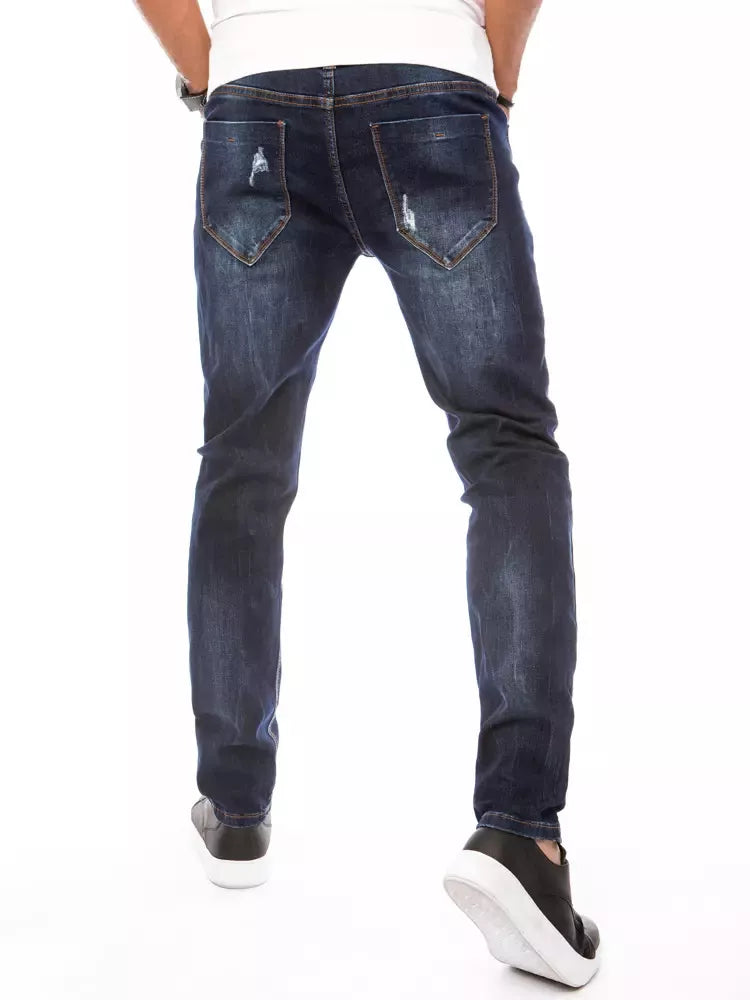 Dark blue jeans for men Lelor