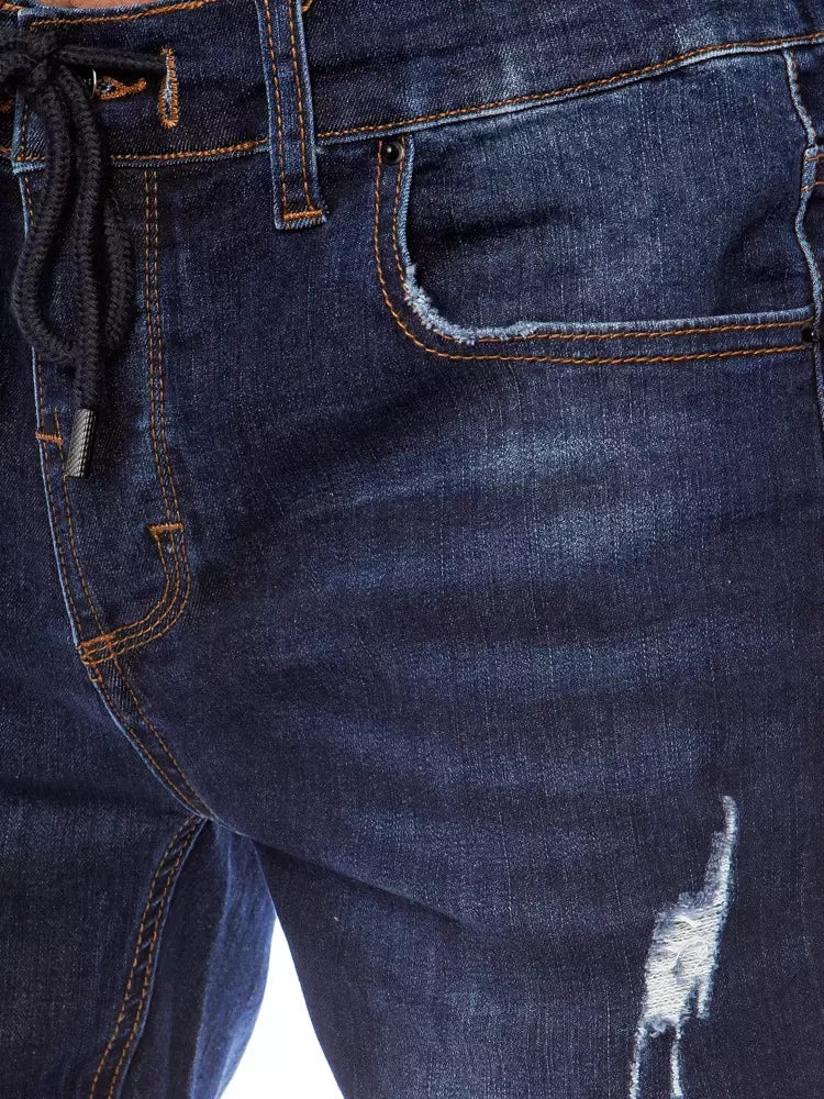 Dark blue jeans for men Lelor