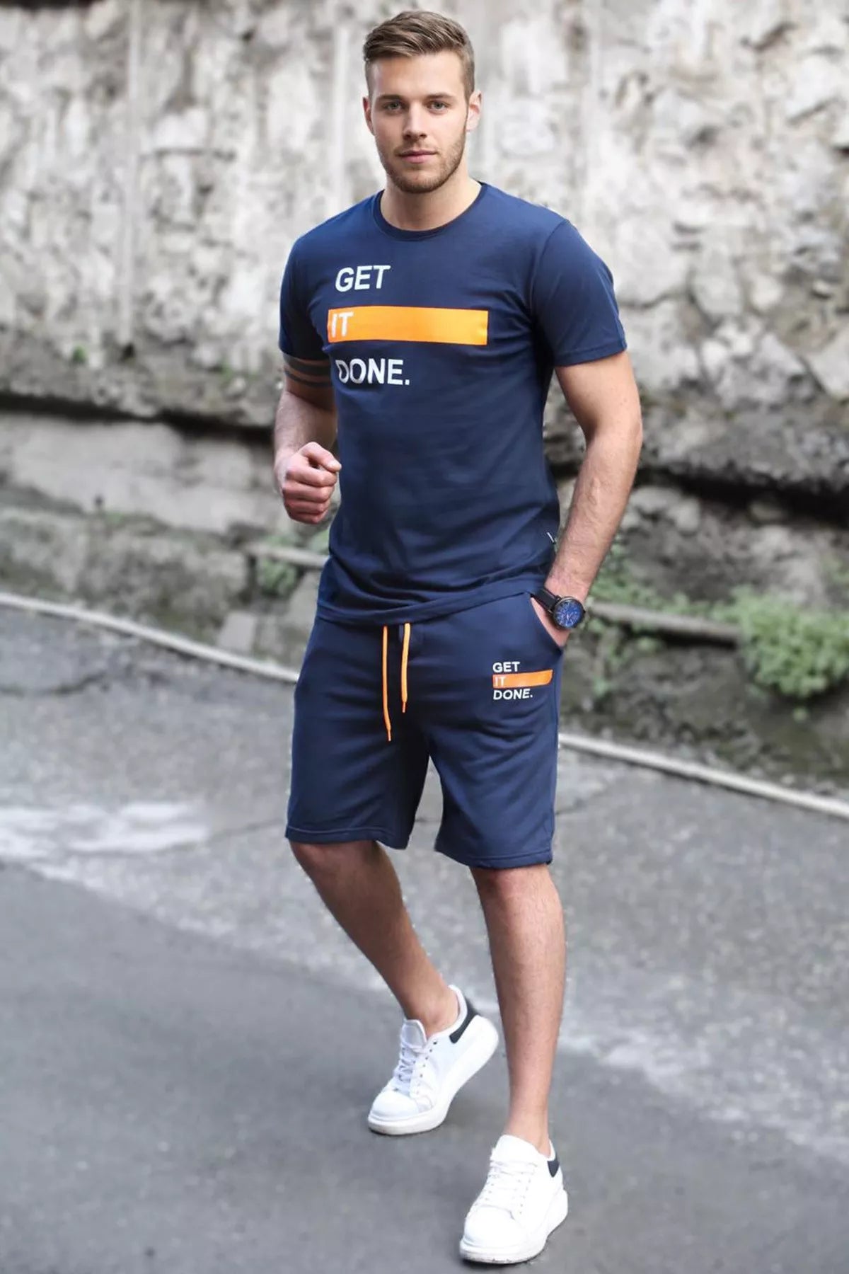 Dark blue colored set Get it done