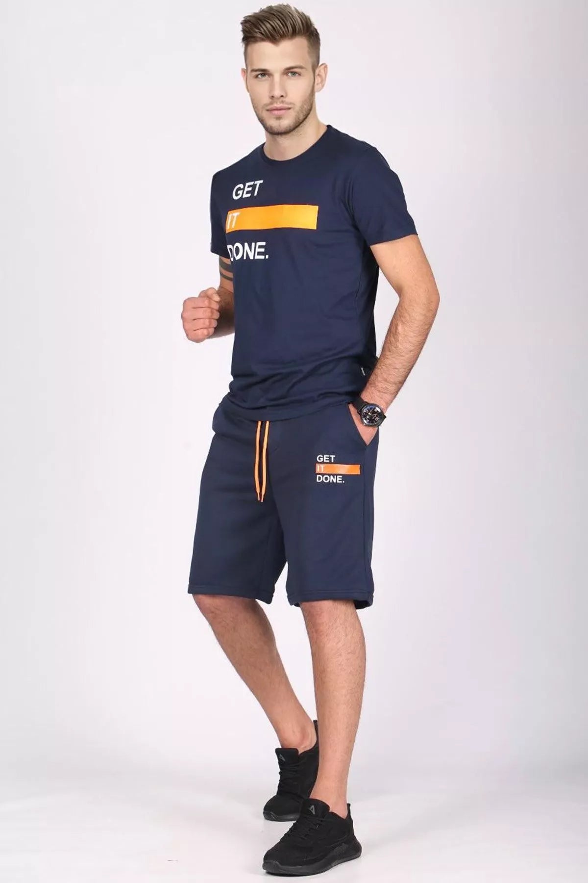 Dark blue colored set Get it done