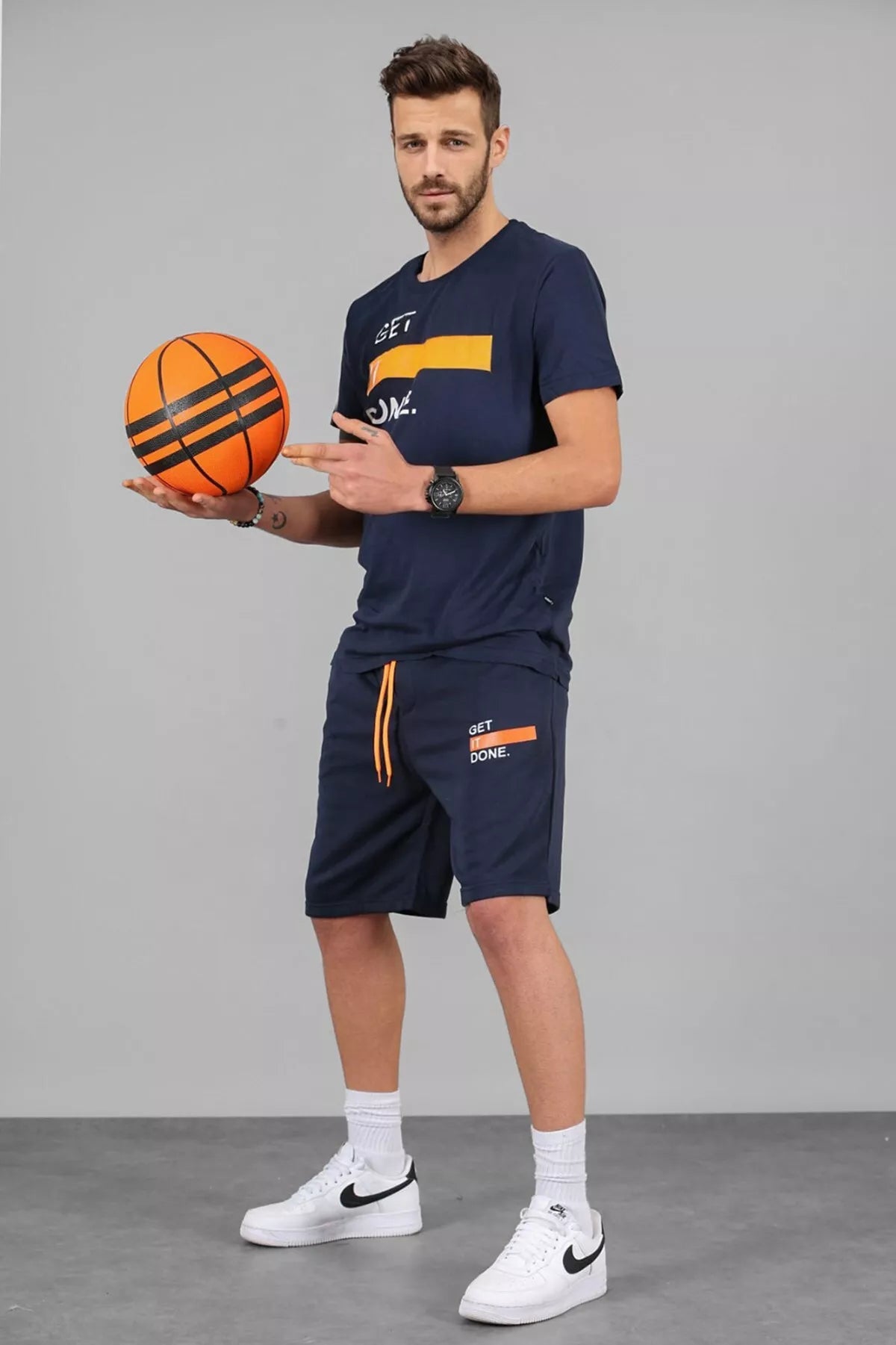 Dark blue colored set Get it done