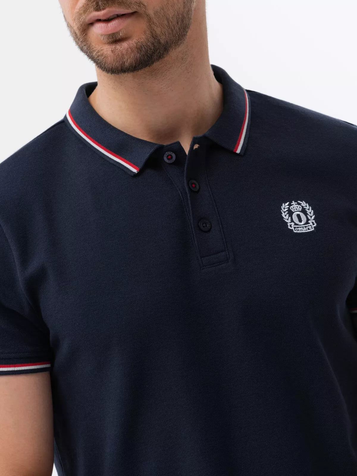 Dark blue polo shirt Karol