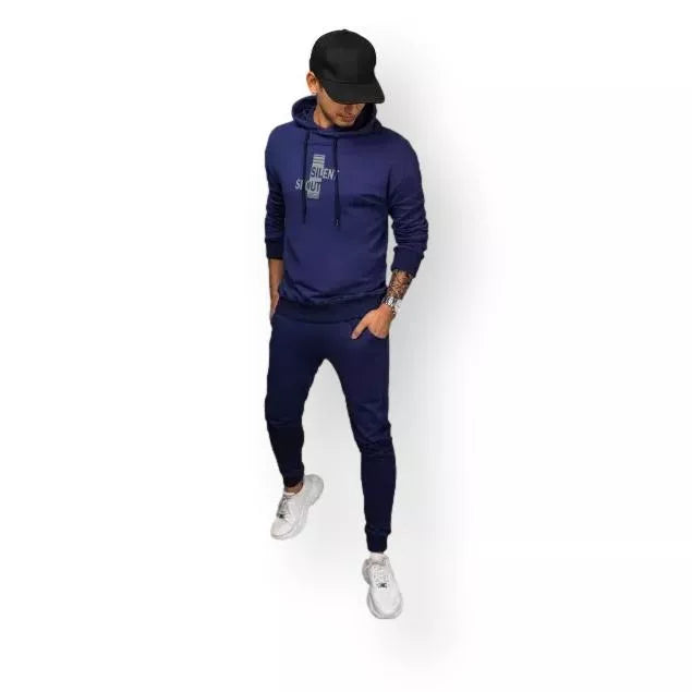 Dark blue Silent sports set.