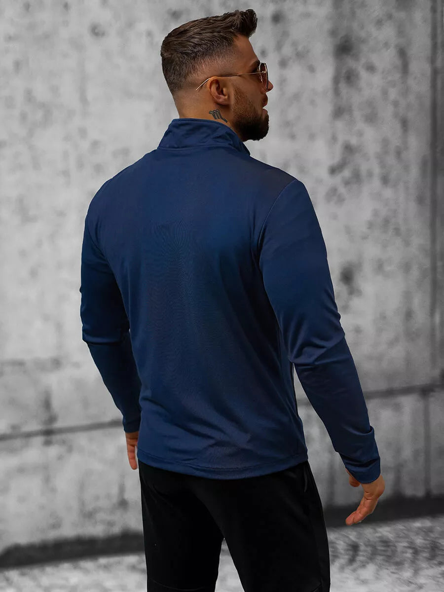 Dark blue men's sweater Lotol