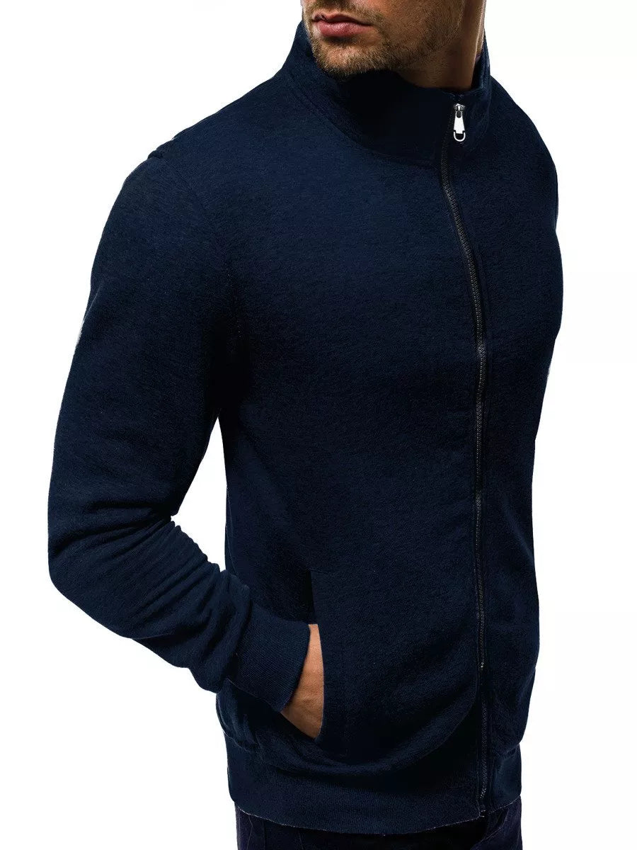 Navy blue men's sweater Silon