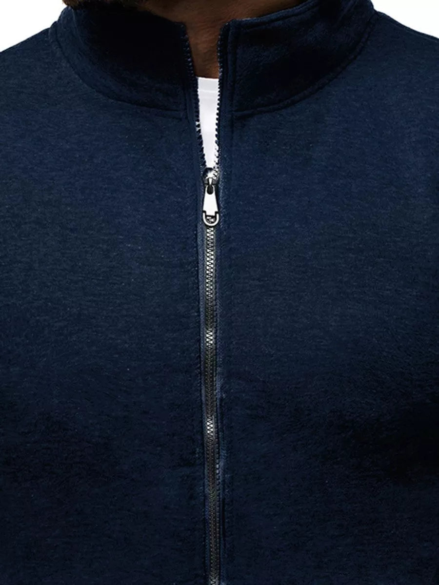 Navy blue men's sweater Silon