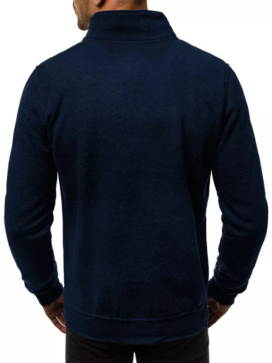 Navy blue men's sweater Silon