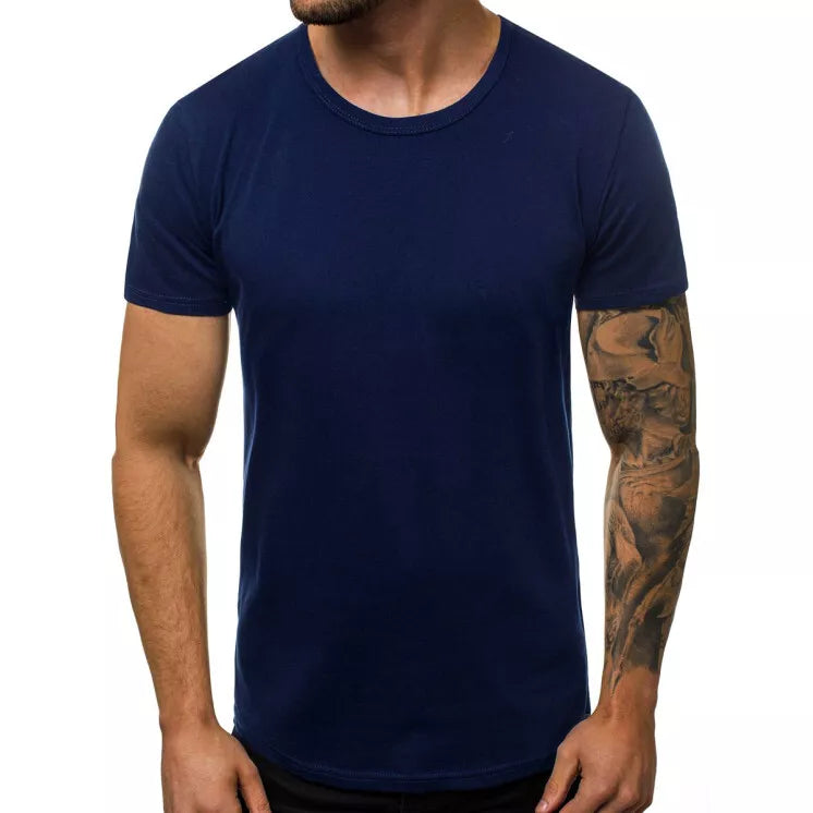 Dark blue men's T-shirt Lika