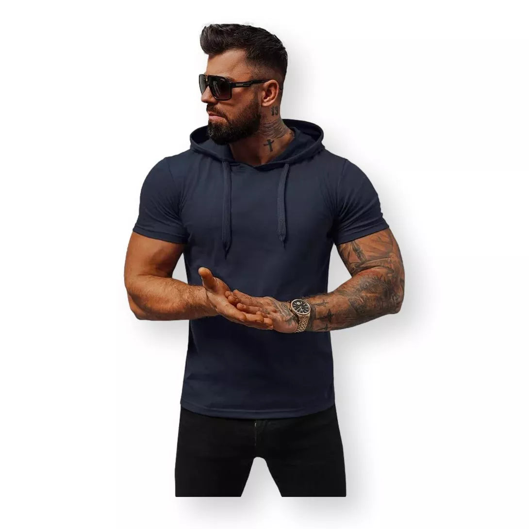 Navy blue men's T-shirt Remer