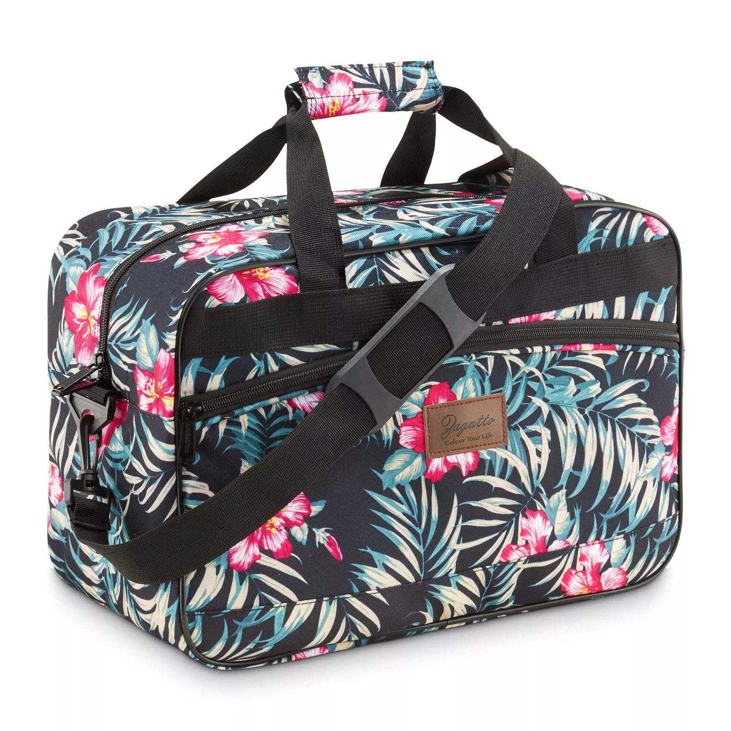 Floral travel bag for airplane Turbo