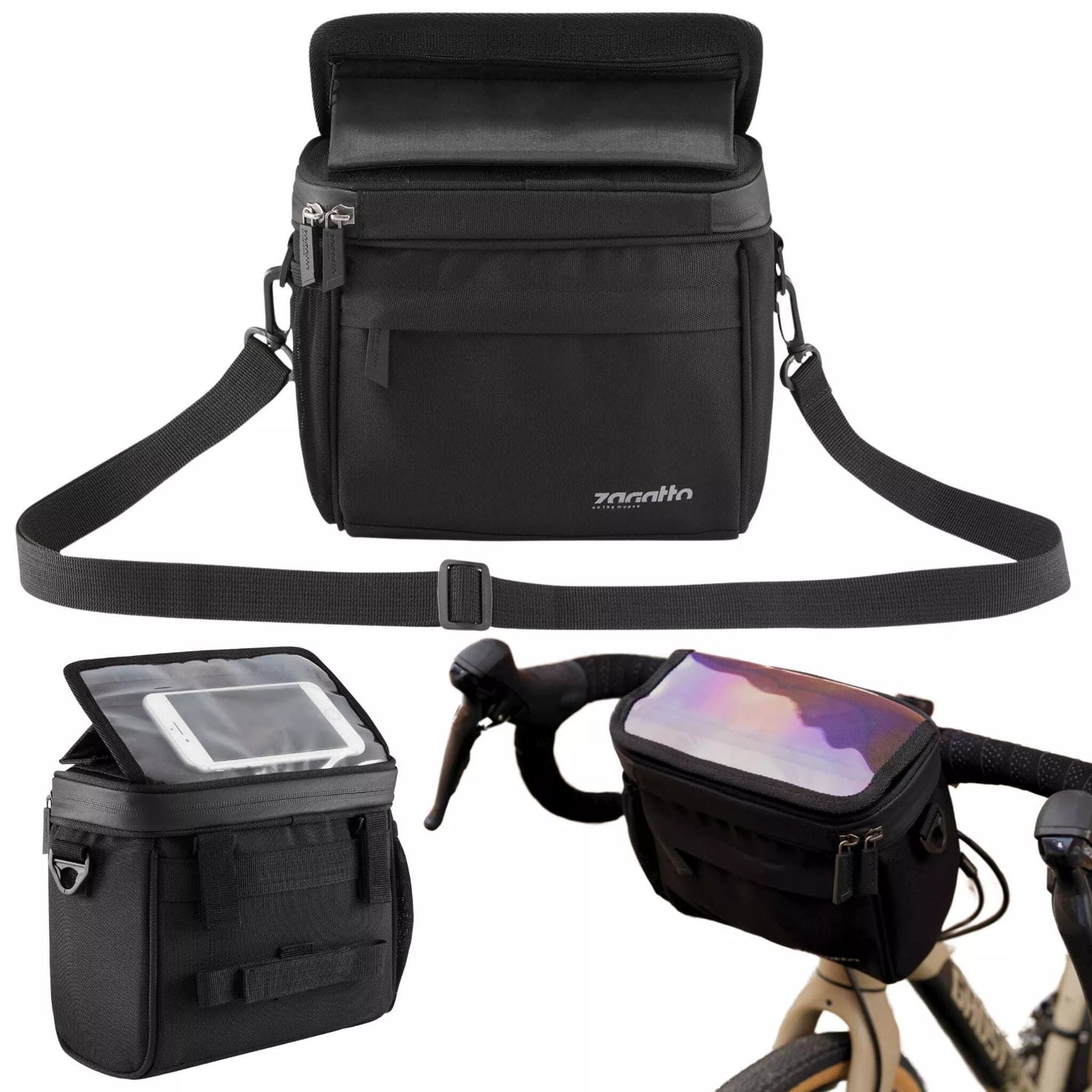 Bicycle handlebar bag Seniko