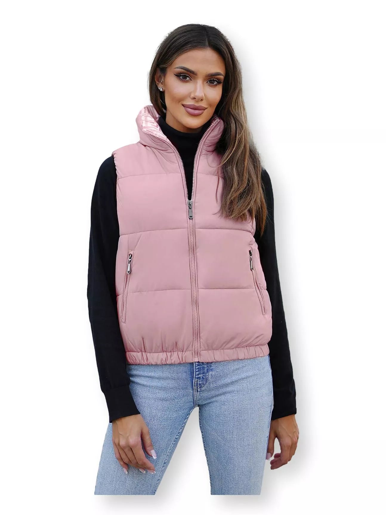 Vest pink Debor