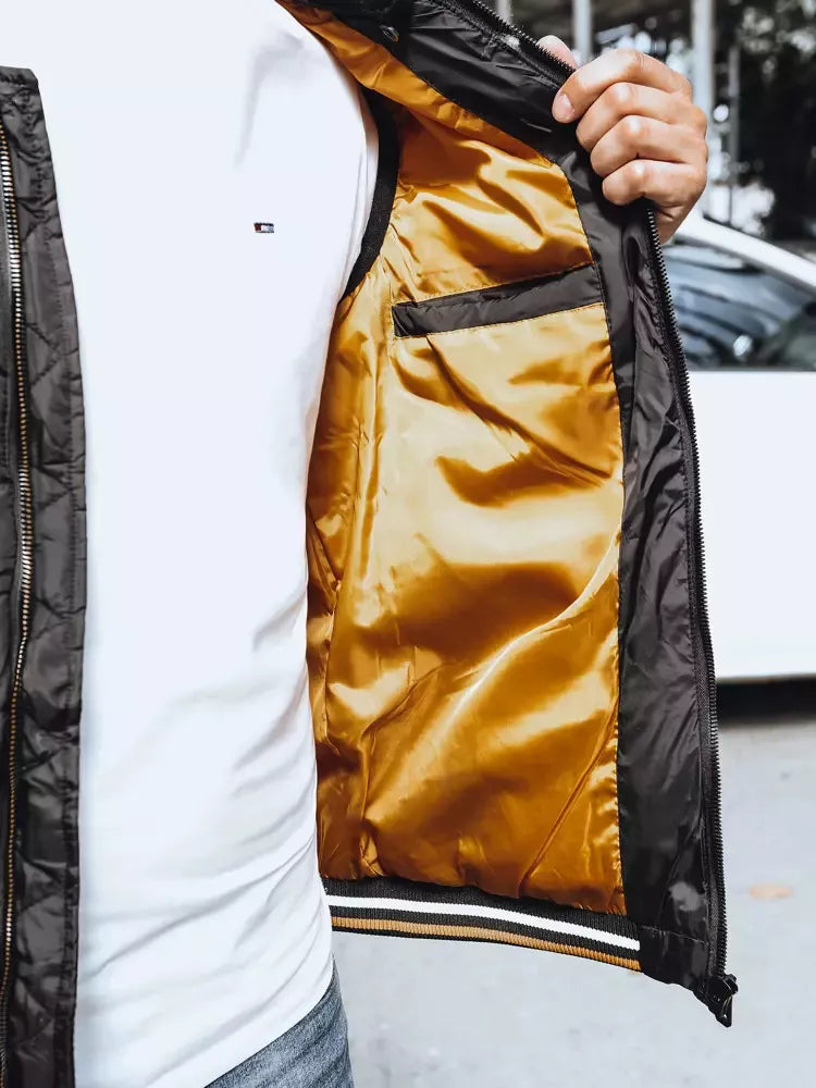 Men's vest black Arova 