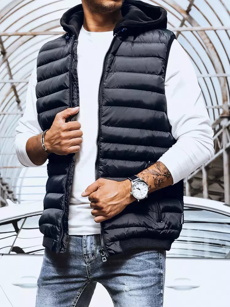 Vest for men dark blue Arova 