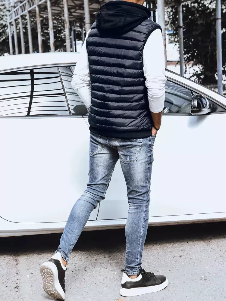 Vest for men dark blue Arova 