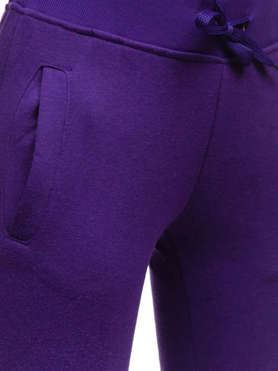 Women's purple casual pants Flor