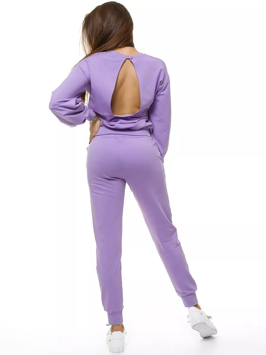 Purple women's sportswear set Kotri