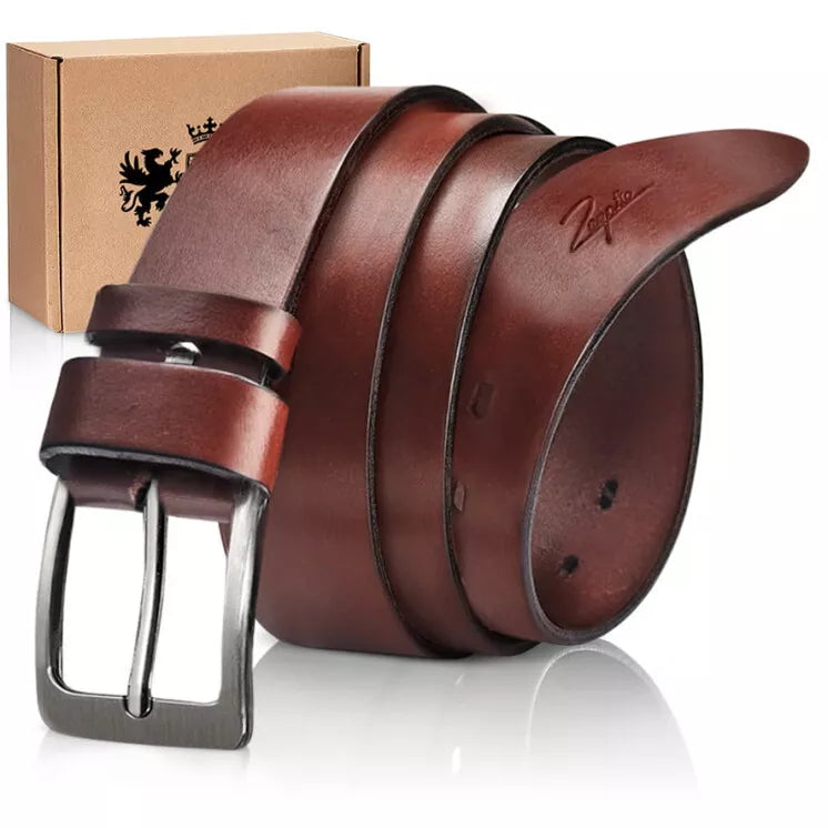 Men's leather belt Zagat 