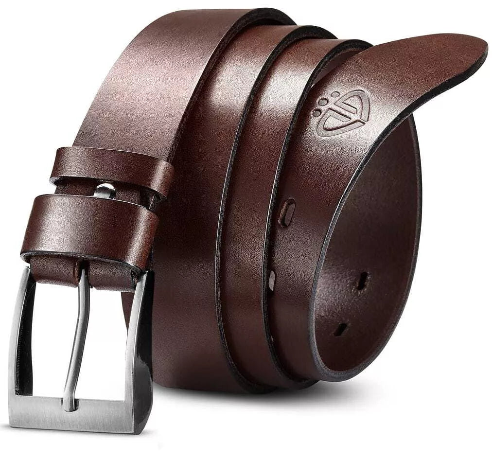 Men's leather belt Zatam