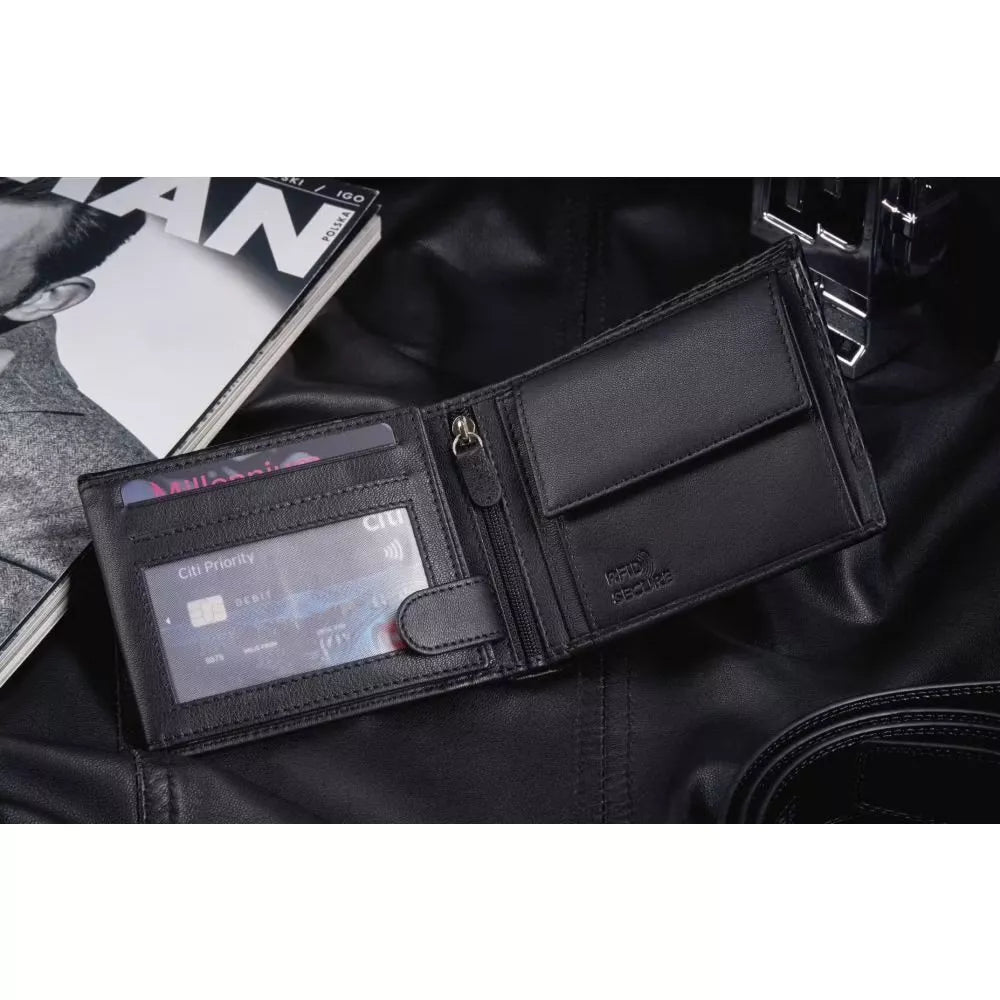 Men's genuine leather wallet Oken 