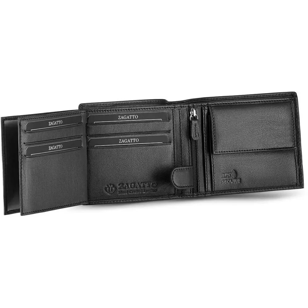 Men's genuine leather wallet Tival 
