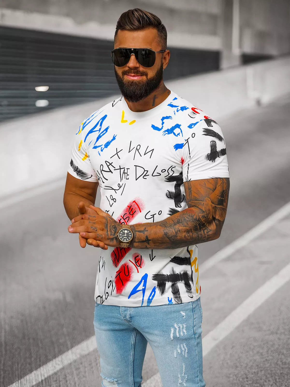 Men's printed T-shirt Goss