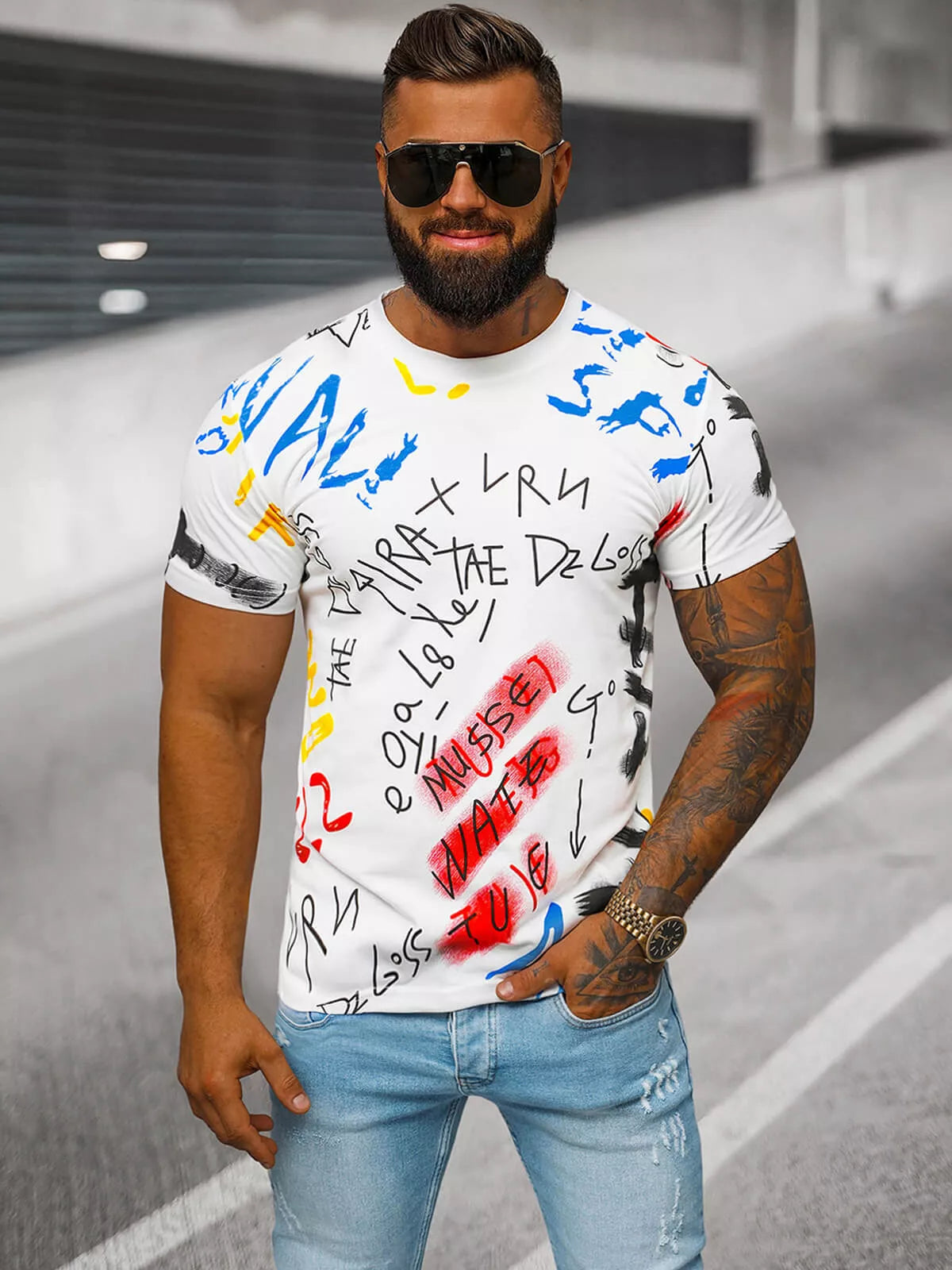 Men's printed T-shirt Goss