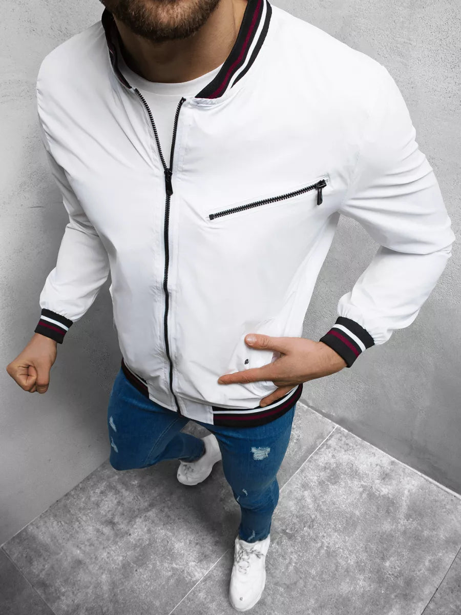 Men's white jacket Loton