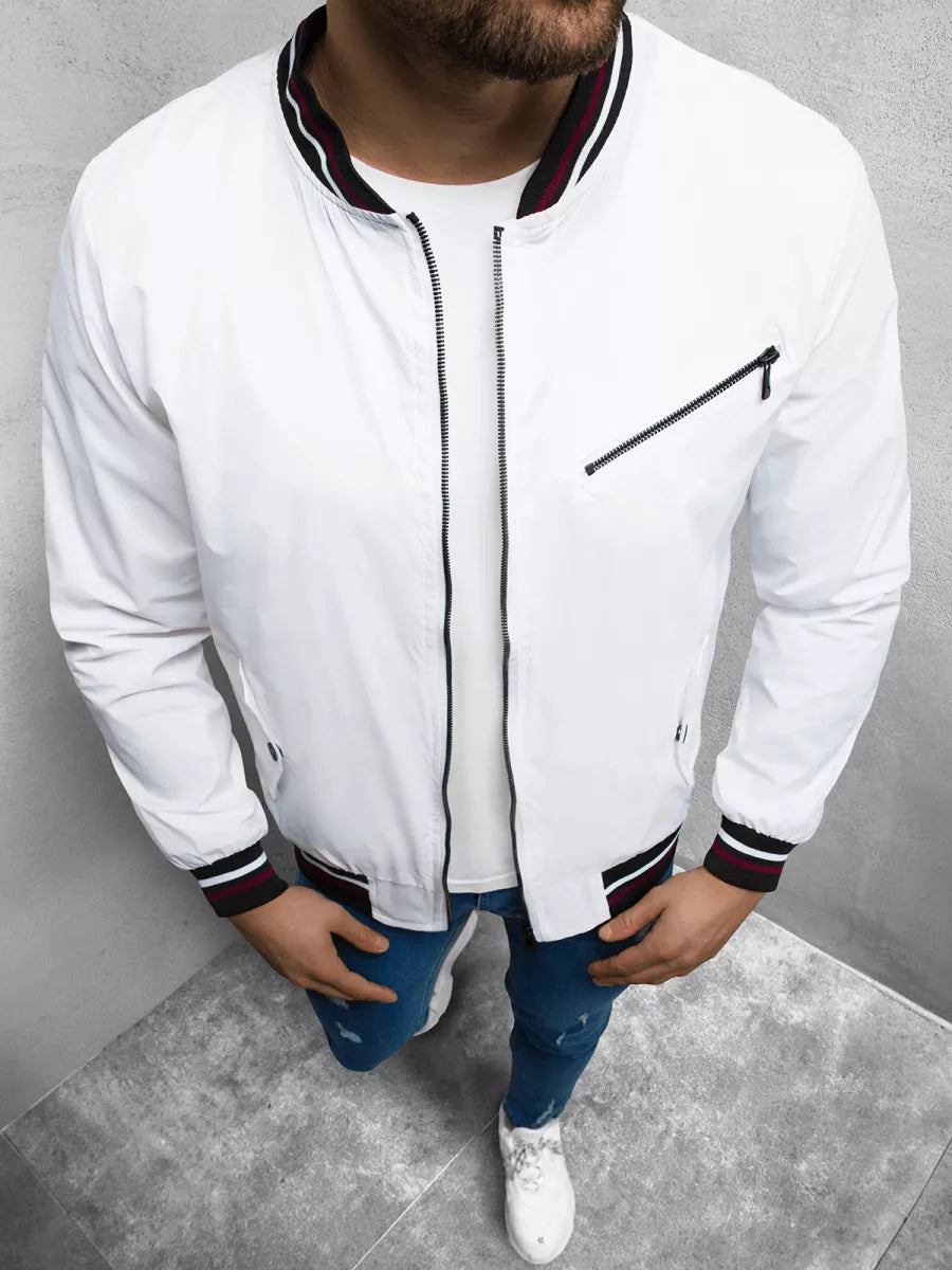 Men's white jacket Loton