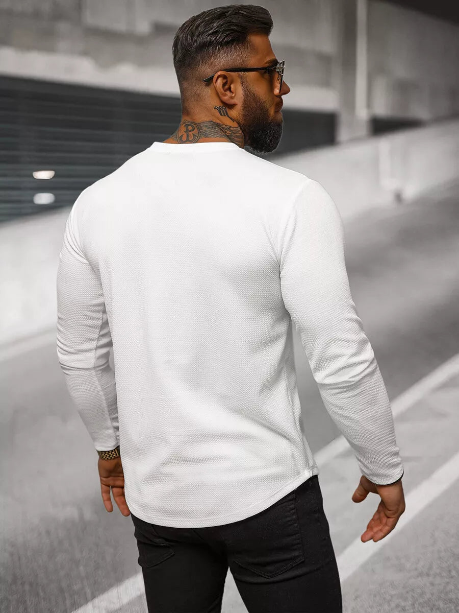 Men's white sweater Hug