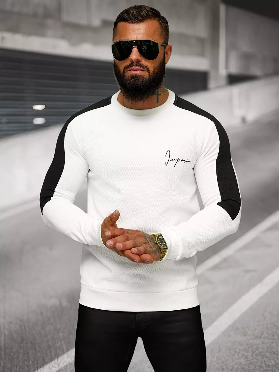Men's white sweater Janper