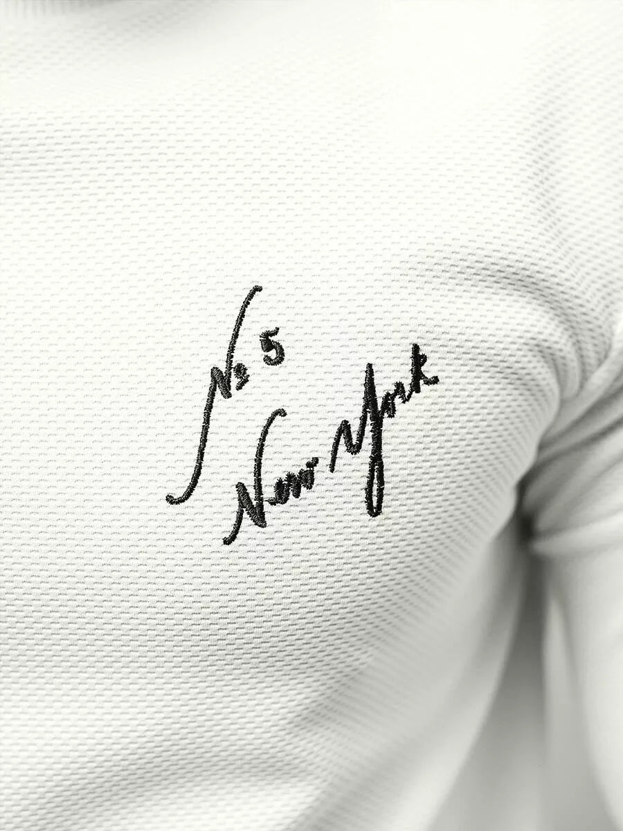 Men's white sweater New York