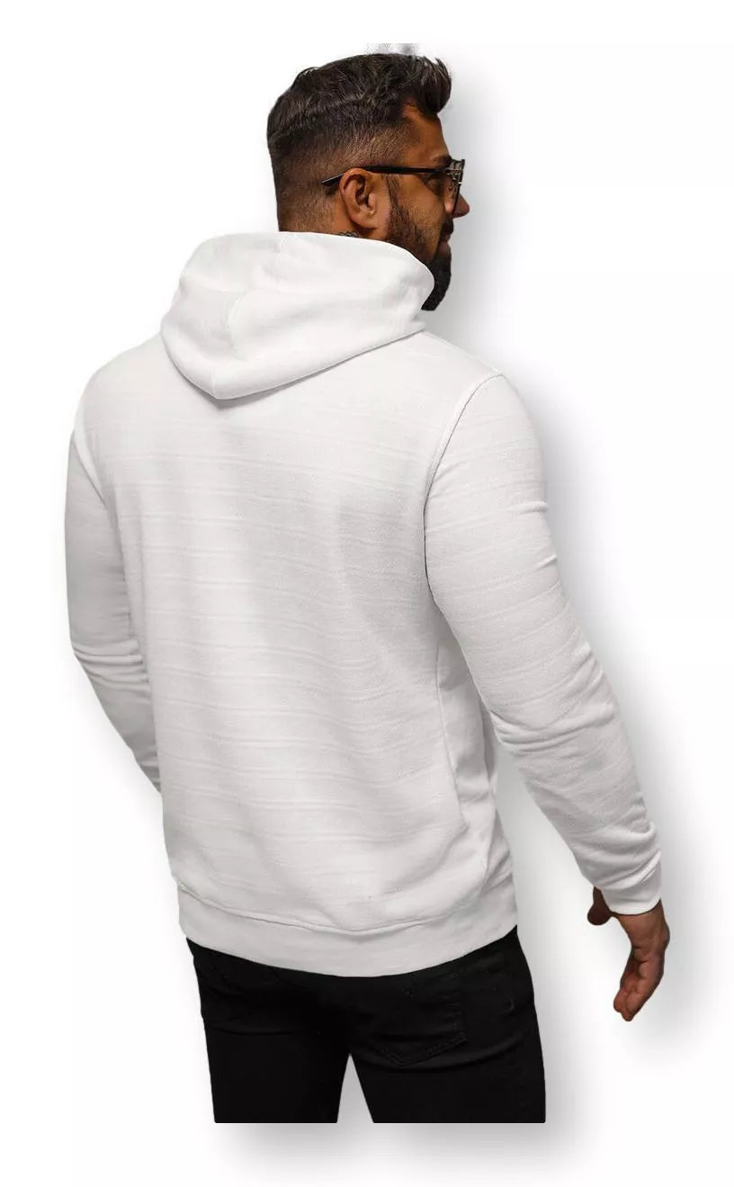 Men's white sweater Solar