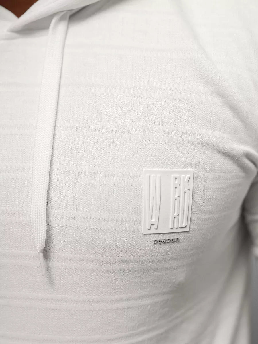 Men's white sweater Solar