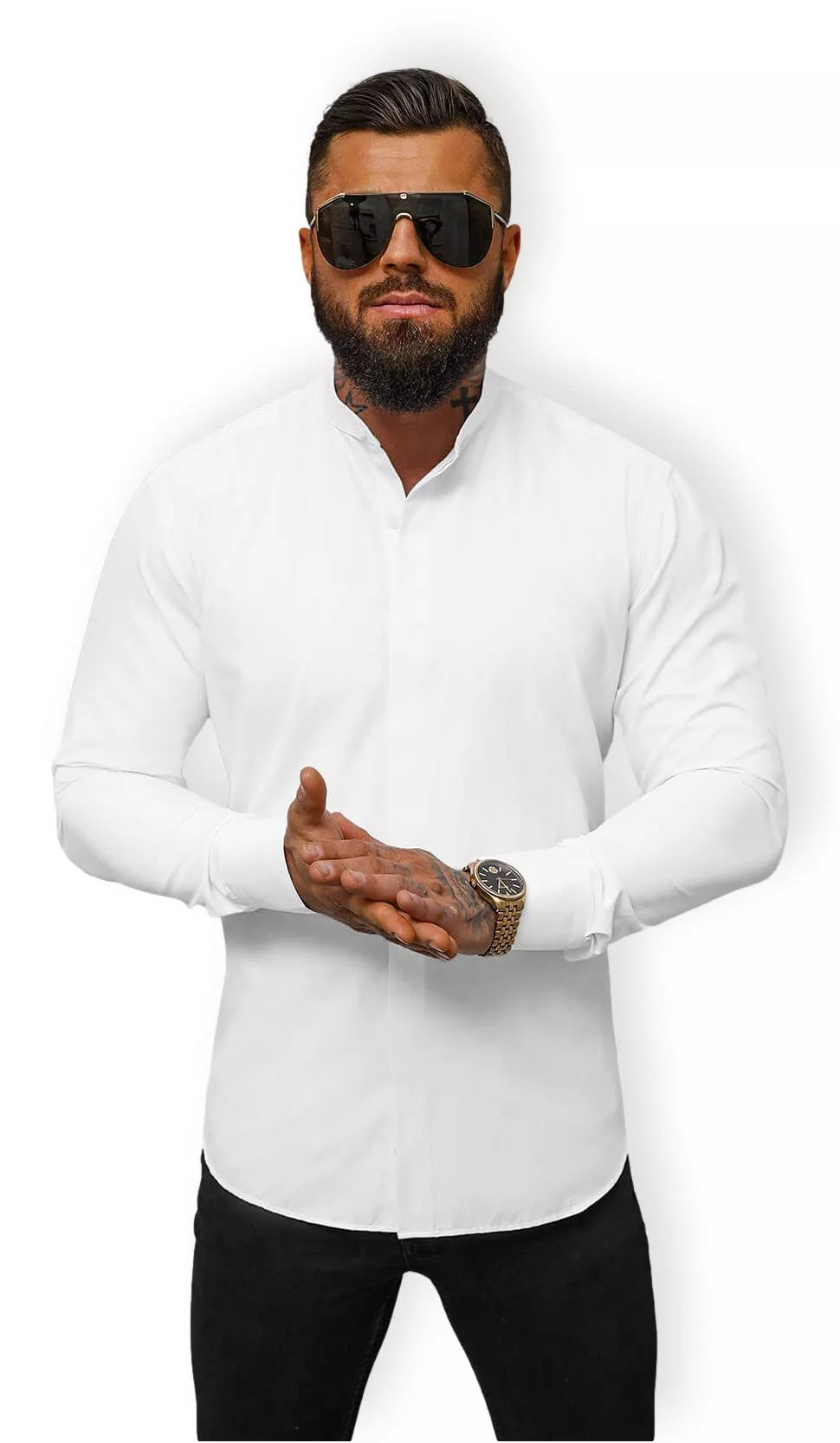 Men's white shirt in Garonne