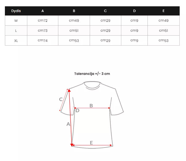 Men's black T-shirt Icone