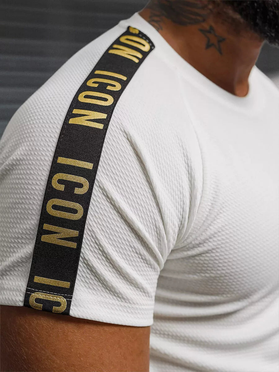 Men's white T-shirt Icone
