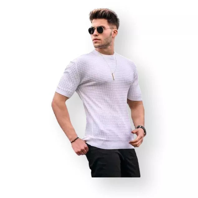 Men's white T-shirt Tamari