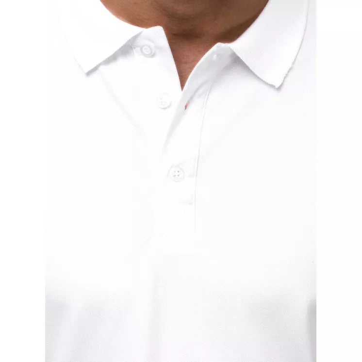 Men's white polo shirt Vytis