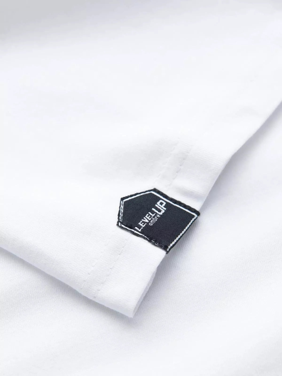 Men's white/dark blue long-sleeved T-shirt Artur