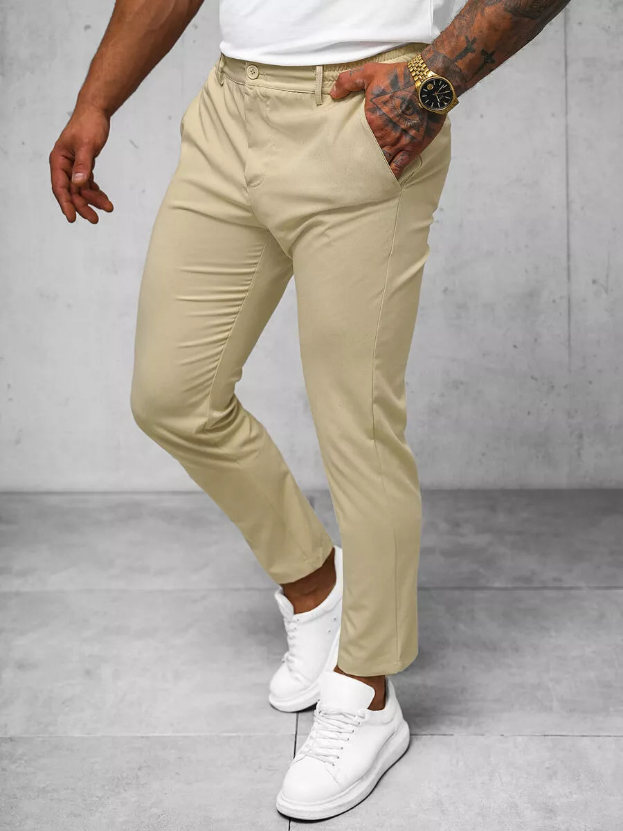Men's beige pants Madero