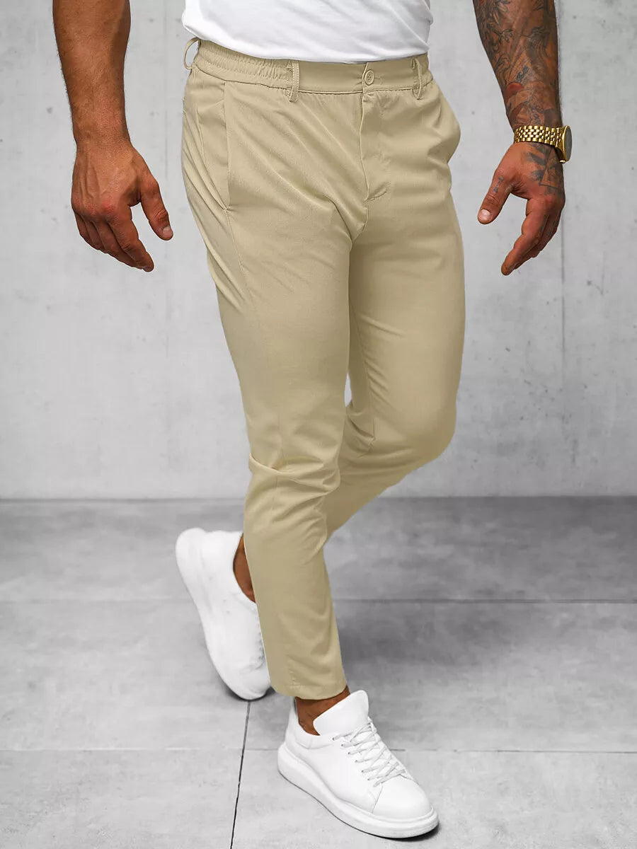 Men's beige pants Madero