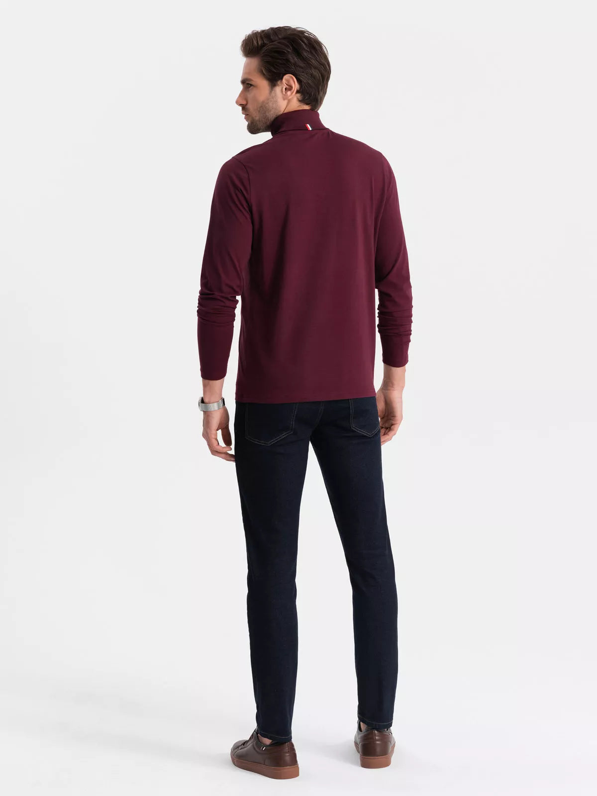Men's burgundy sweater Ranol