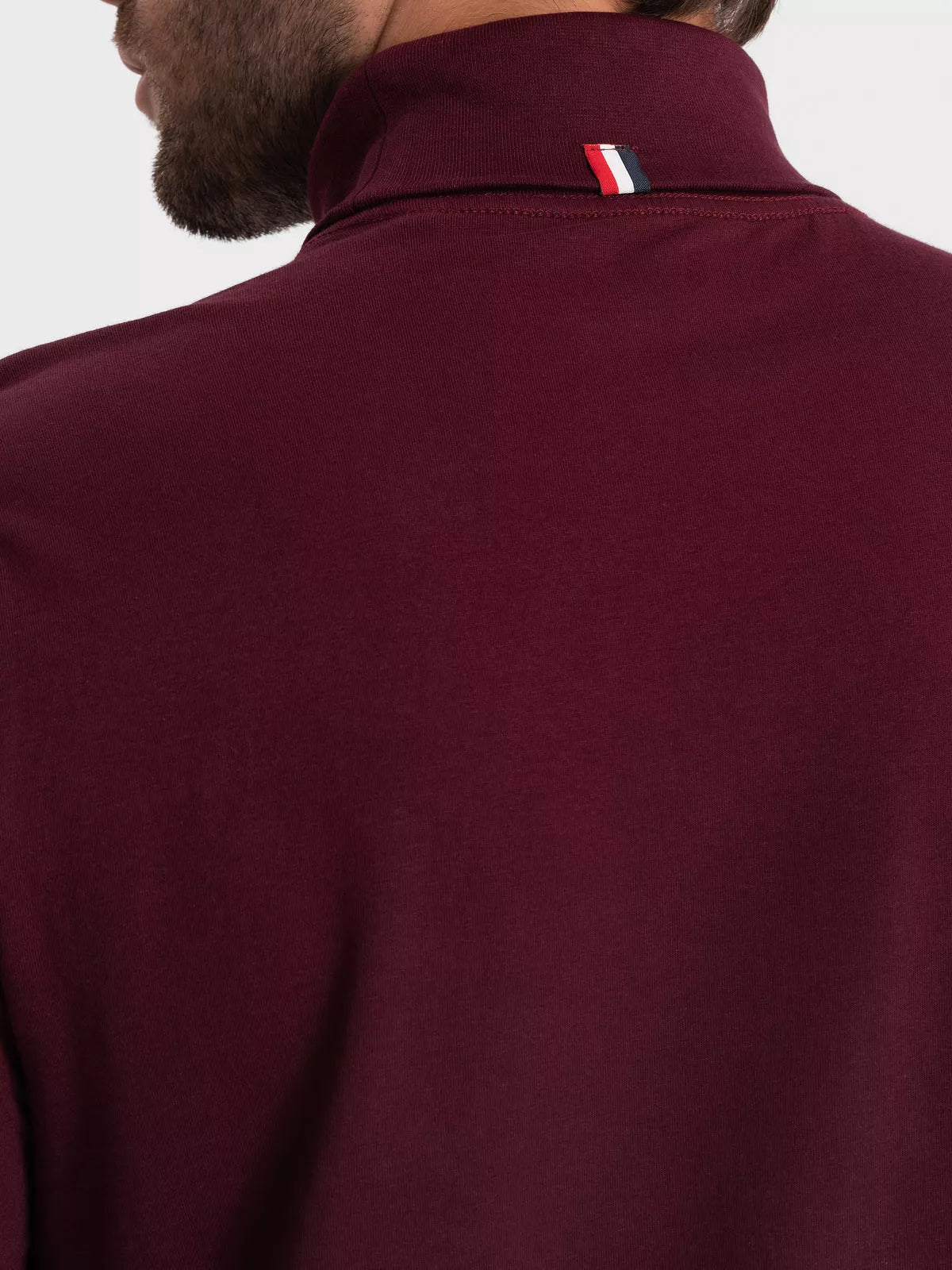 Men's burgundy sweater Ranol