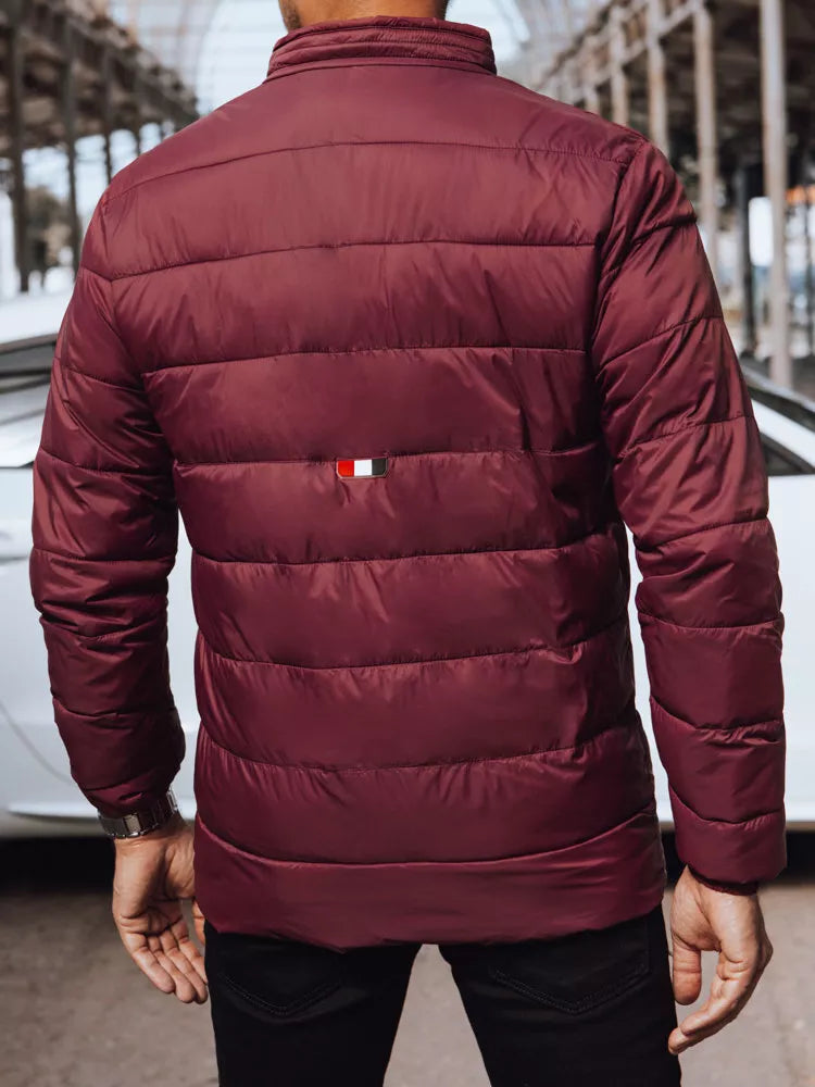 Men's burgundy jacket Nerov