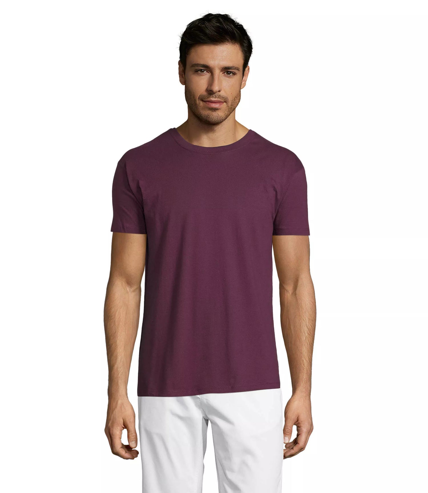 Men's burgundy Regent shirt