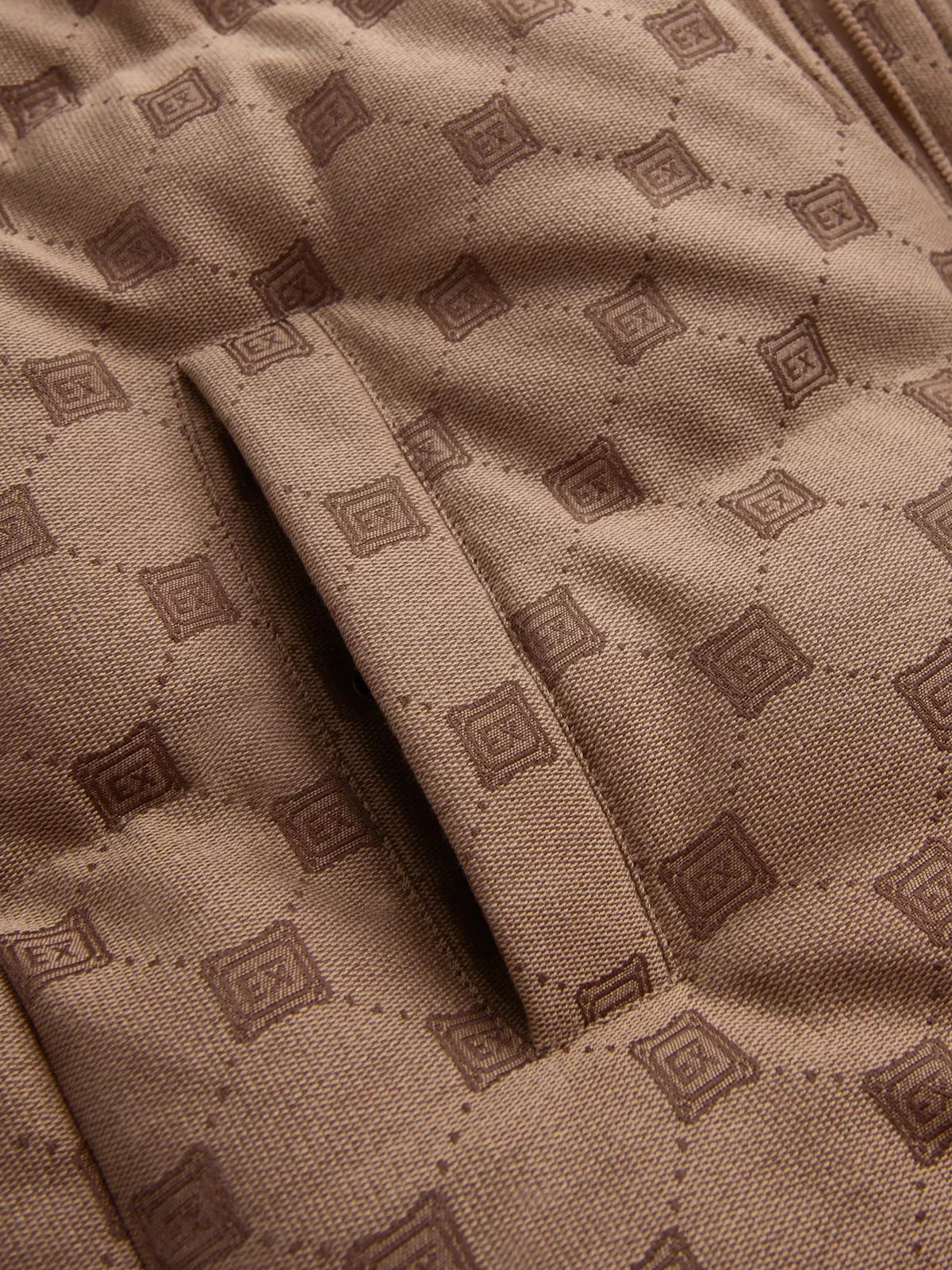 Men's brown winter jacket Emio